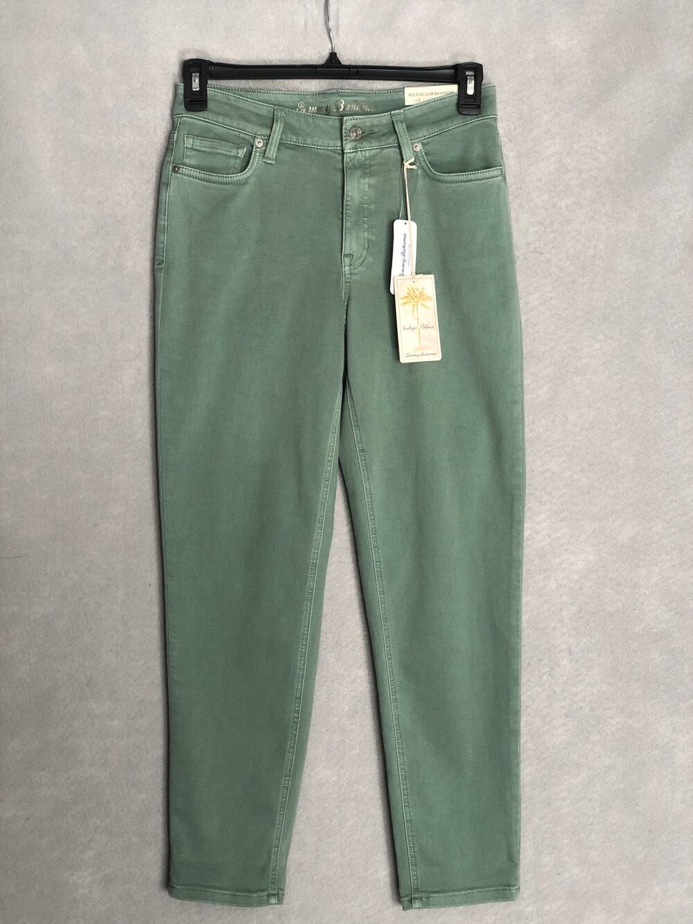 Tommy Bahama Leila Sunwashed Jeans Mid-Rise Boyfriend Women's Size 6 NEW